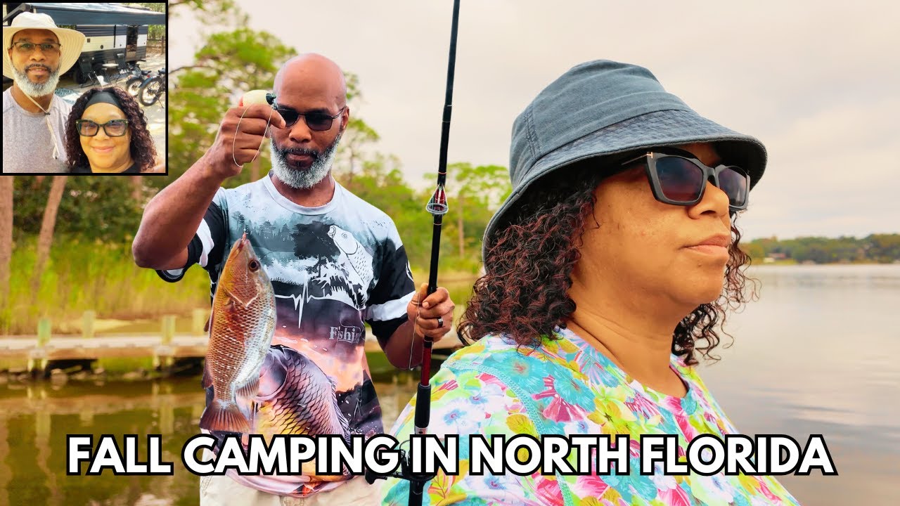 Осенний кемпинг и рыбалка в Северной Флориде! Чили в голландской духовке + очистка и приготовлени...