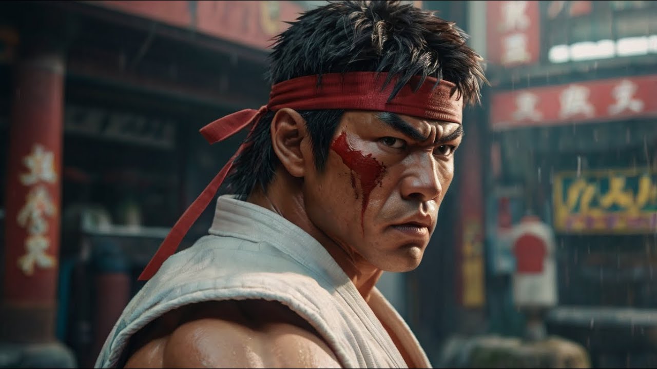 I Made Realistic AI Art of Street Fighter II Characters