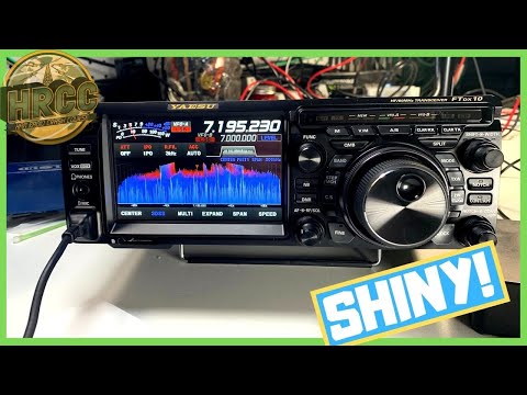 First Look at Yaesu FTdx-10 Ham Radio - Livestream