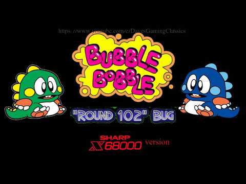バブルボブル / Bubble Bobble - X68000 Bug Round 102 - YouTube