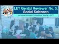LET General Education Reviewer No. 5: Social Sciences | #reviewcentral #let #lept #lpt