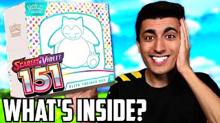 Pokemon Scarlet & Violet 151 Elite Trainer Box Opening and Review!