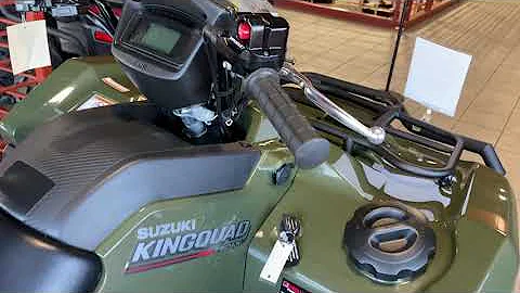 2020 Suzuki King Quad 750 AXi Power Steering - Rugged Package - Green