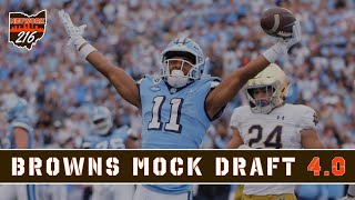 Cleveland Browns Mock Draft 4.0