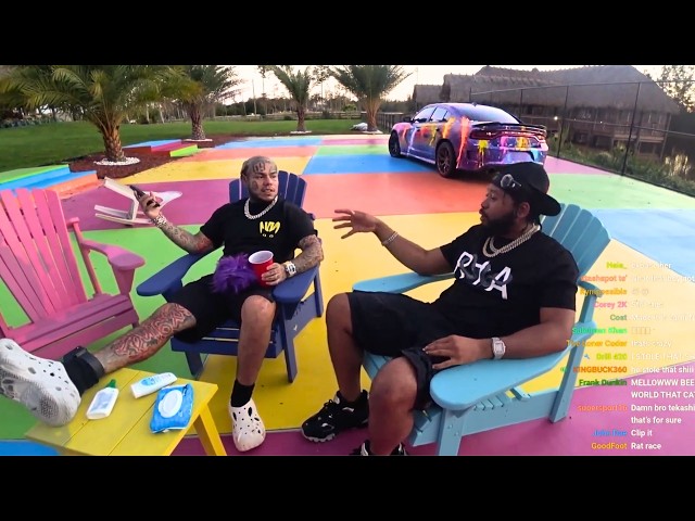 6ix9ine & DJ Akademiks FULL STREAM! - YouTube