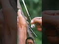 Black stick slingshots with iron #bamboo #slingshots #diy