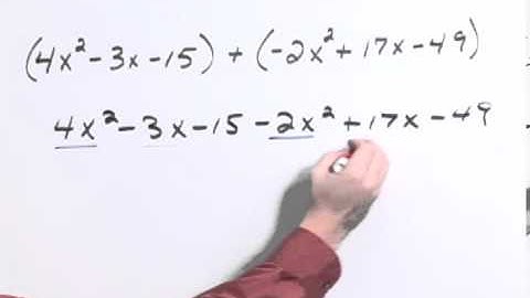 Adding Two Polynomials