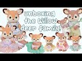unboxing the new Willow deer family and babies! Sylvanian Families Japanese exclusives ウィロー シカファミリー