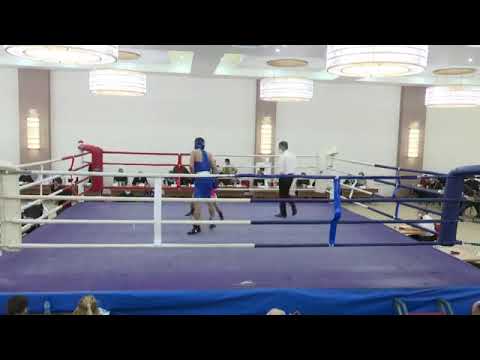 28-02-2021(60kg) FINAL JUNIOR GEORGIAN BOXING RED MEBONIA  LUKA  ZUGDIDI  VS BLUE KAJAIA DEMUR KHOBI