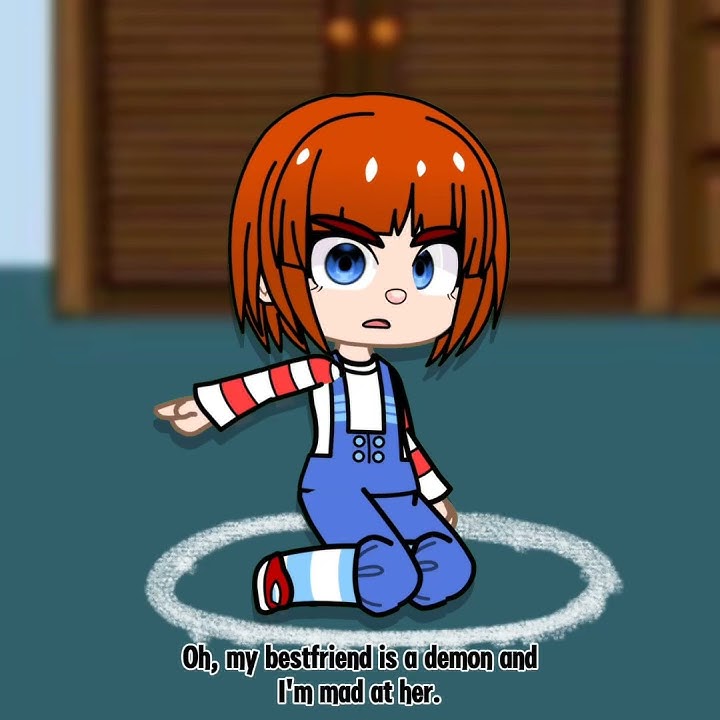 Why are you sitting in a circle of salt?? 🤔🤔 Gacha Meme / Gacha Trend || ItsFunneh | Og:chikn.nuggit