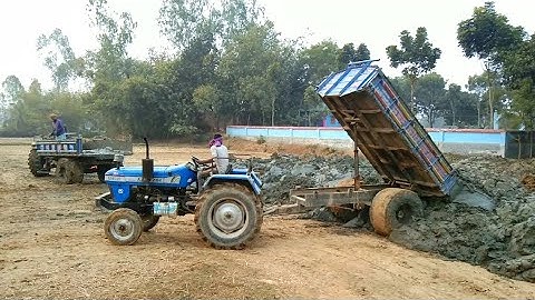 Sonalika 750 Di | Eicher 650 | Two Amazing Tractorvideo | Digital Unloading Facilities of Tractor |