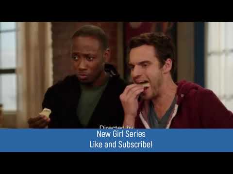 Schmidt Got Turned On With Jess Lying With Turkey | New Girl