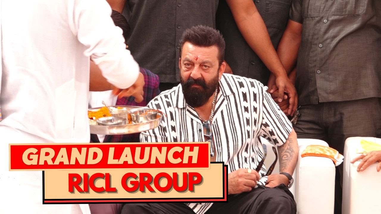 Sanjay Dutt At The Grand Launch Of RICL Group In Kalyan | Sanjay Dutt