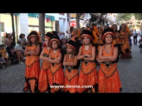 Desfile Infantil Moros y Cristianos Dénia 2013: Filà Almoràvides