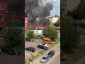 Magdeburg Großbrand 2021*Feuer Supermarkt*Großfeuer*Brand