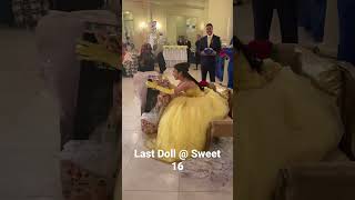 Princess Gianna Rose’s reaction to her last doll at Sweet 16. #brideofchucky #trickortreatstudios