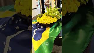 Arranjo em homenagem à Copa 26. #cristian #hotelbourbon #copadomundo #arranjosflorais