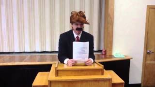 EHS News Team 2nd Broadcast