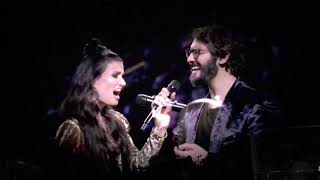 Idina Menzel and Josh Groban - Falling Slowly @MSG