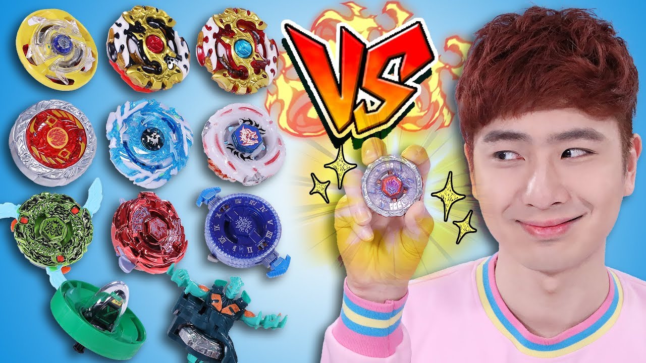 이 팽이만 있으면 10연승은 문제없다!!! 모든 팽이들아 덤벼라!!!! 베이블레이드 VS 메탈블레이드