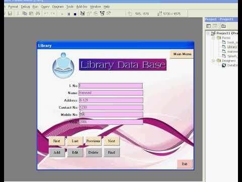 VB6 form animation and pre-loader - YouTube
