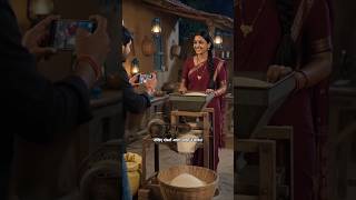 🌾 Asha Bhabhi Ki Rice Cleaning Machine 😲 #villagelife #ai