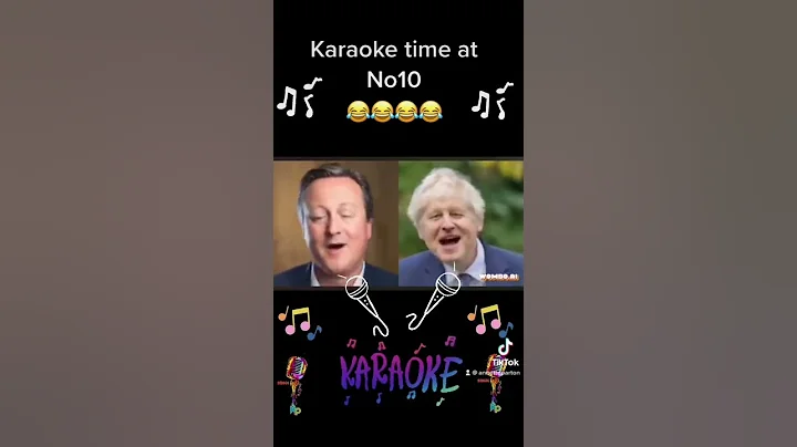 Karaoke at no 10  I Had so much fun making this on...