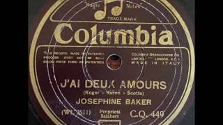 Video thumbnail of "Joséphine Baker "J`ai Deux Amours" (1930) song by Géo Koger and Vincent Scotto"