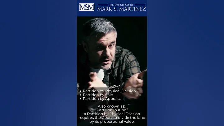 Partition Action Dana Point CA #Shorts