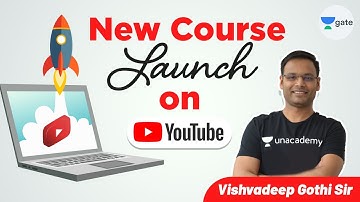 New Course Launch on YouTube | Must Watch This Video | GATE 2022 CS/IT #VishvadeepGothi