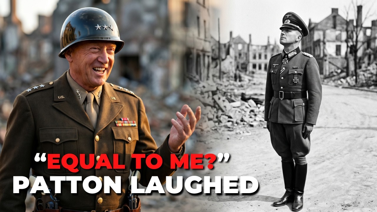 A German Officer Clicked His Heels and Called Himself Patton's Equal — Patton Looked and Laughed