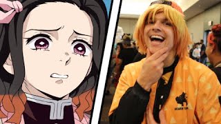SIMP BREATHING 1ST FORM (Zenitsu looks for girlfriend at Anime Convention)