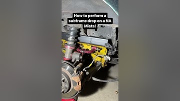 NA Lifted Off-road Miata Rear Subframe 2.5” Drop - How To!
