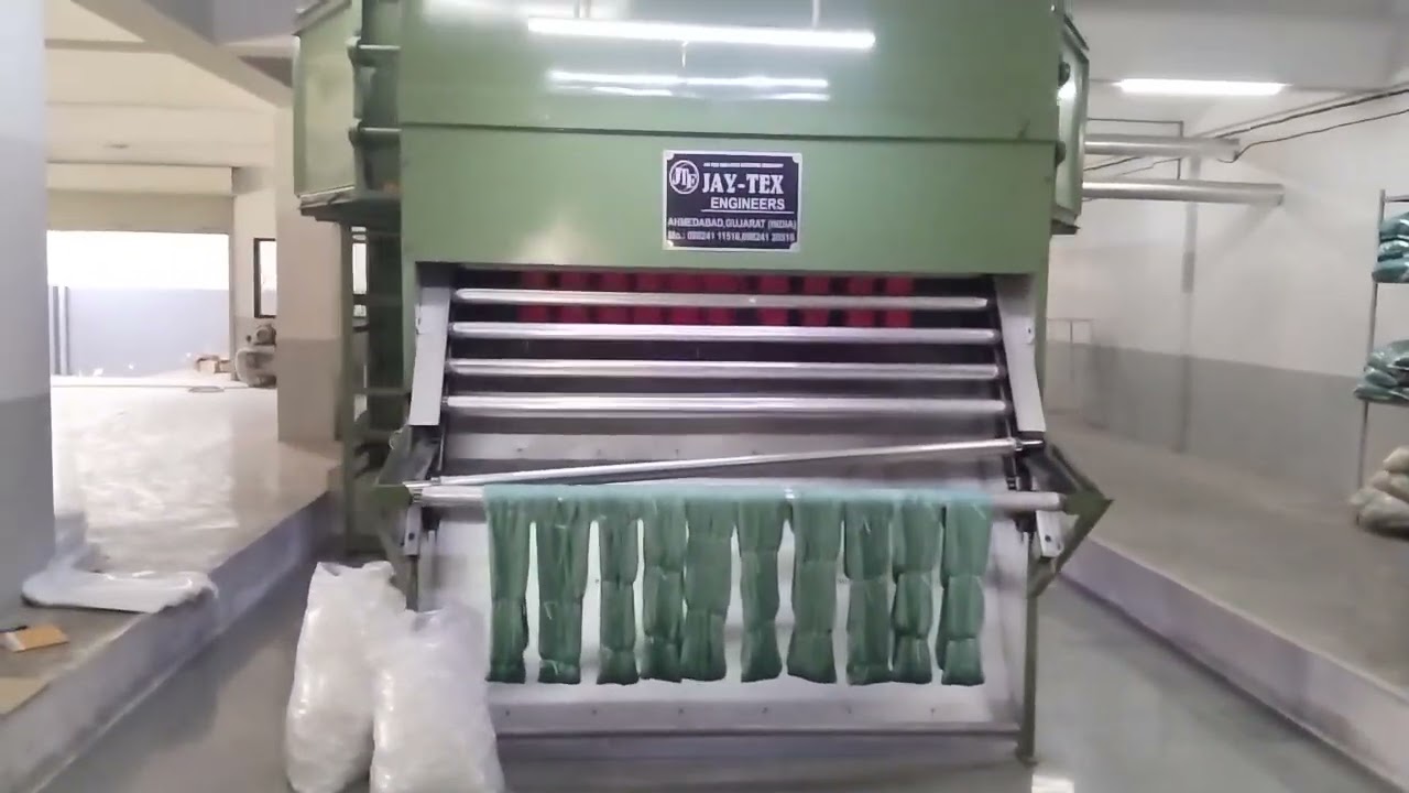 CONTINUOUS HANK YARN DRYER MACHINE.  JAY- TEX ENGINEERS,AHMEDABAD, GUJARAT,INDIA. MO: +91 9824120516