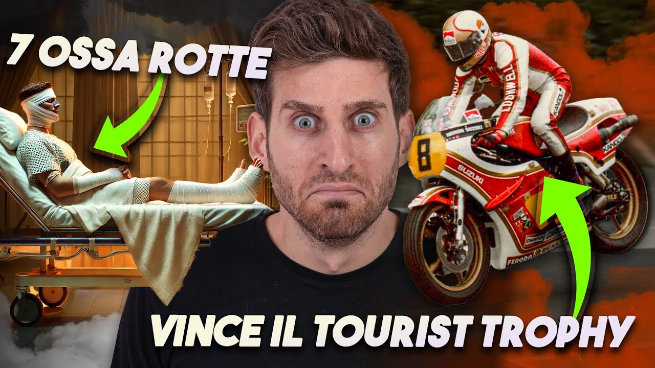 VINCERE il Tourist Trophy con 7 OSSA ROTTE - La LEGGENDA Mike Hailwood