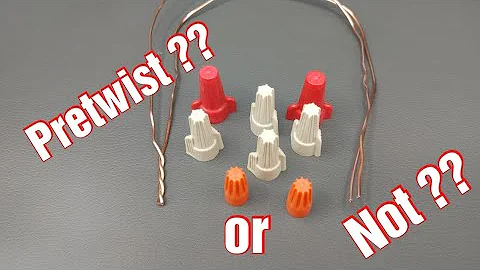 How to properly use a wire nut.