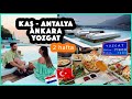 KAŞ-ANTALYA, ANKARA, YOZGAT VLOG! ANKARA'DA KI HOTELIMIZ! GEZMEDIGIMIZ YER KALMADI! 🔥