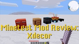 Minetest Mod Review: Xdecor