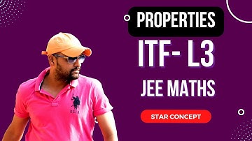 JEE : Inverse Trigonometric Functions - ITF L3  : Properties & Graphs : Star Concept: IIT JEE  Maths