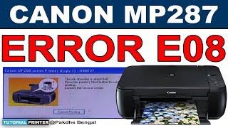 Cara Reset Printer Canon MP287 Mudah & Lengkap How to Reset Canon Printer MP287 Fix Error E08 Printer Canon MP287 .... 