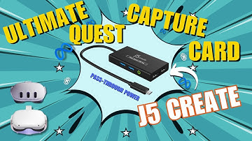 Best Capture Card for Meta Quest 3? J5 Create Unboxing & HDMI Link Test