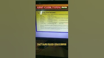 army clerk typing day 16/30 hard challenge #armyclerk #armyfoji #viralvideo