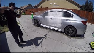 2017 Wrx Full Detailing Washing, Drying And Waxing The Wrx