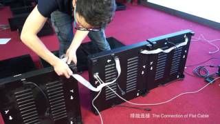 P12 5 LED dance floor Installation Instructions ----set up video