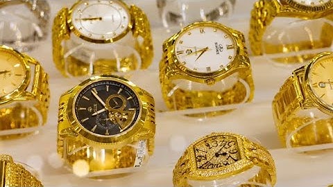 Đồng hồ mạ vàng nữ giá bao nhiêu năm 2024
