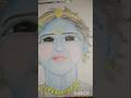 krishna ji drawing#shorts #art #radha