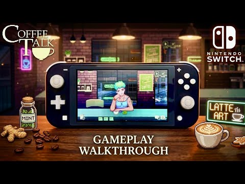 Coffee Talk Gameplay on Nintendo Switch - My Favorite Cozy Game On