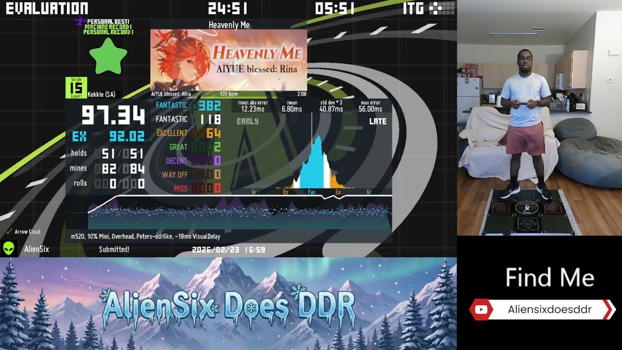 Heavenly Me (15) '97.34' (⭐️) [Triple Cross BR 26 - STEPPERS CUP