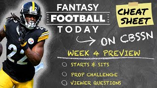 Notable Injury Updates + Week 4 Start/Sit Advice & Props Picks | 2024 Fantasy Football Advice