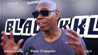 Dave Chappelle at the World Premiere of "BlacKkKlansman"